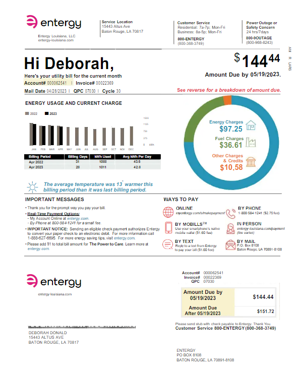  Minol USA business utility bill 